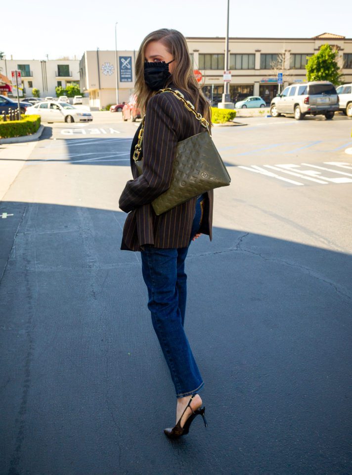 LOS ANGELES, CALIFORNIA - FEBRUARY 23: Actress Chole Grace Moretz is seen in Valley Village on February 23, 2021 in Los Angeles, California. (Photo by John Sciulli/WireImage)