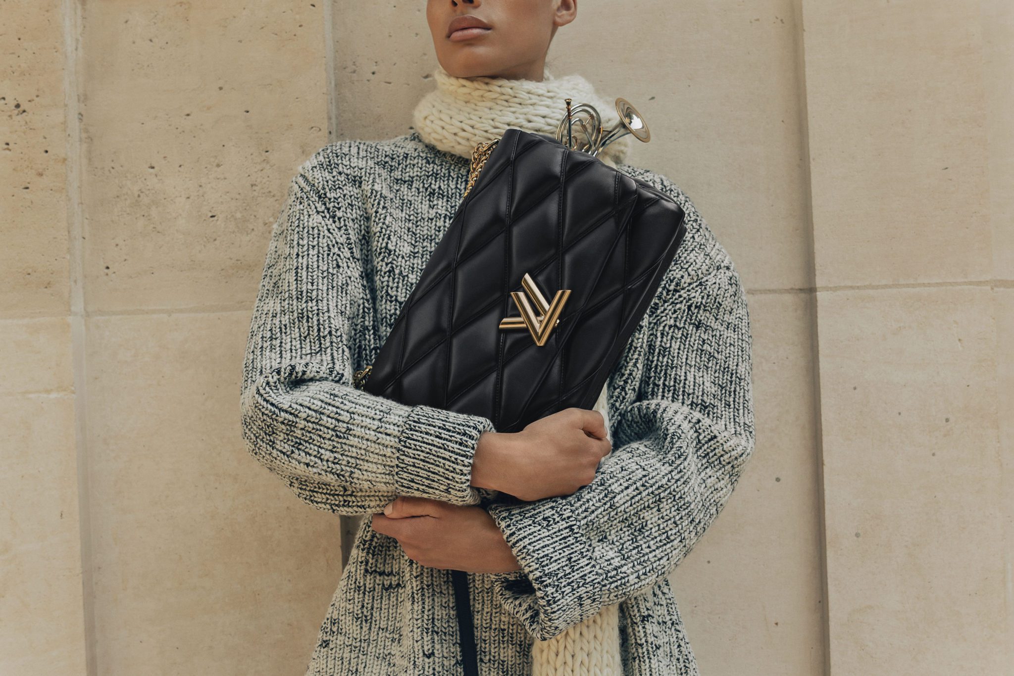  Louis Vuitton Collar flexible floreciente : Ropa