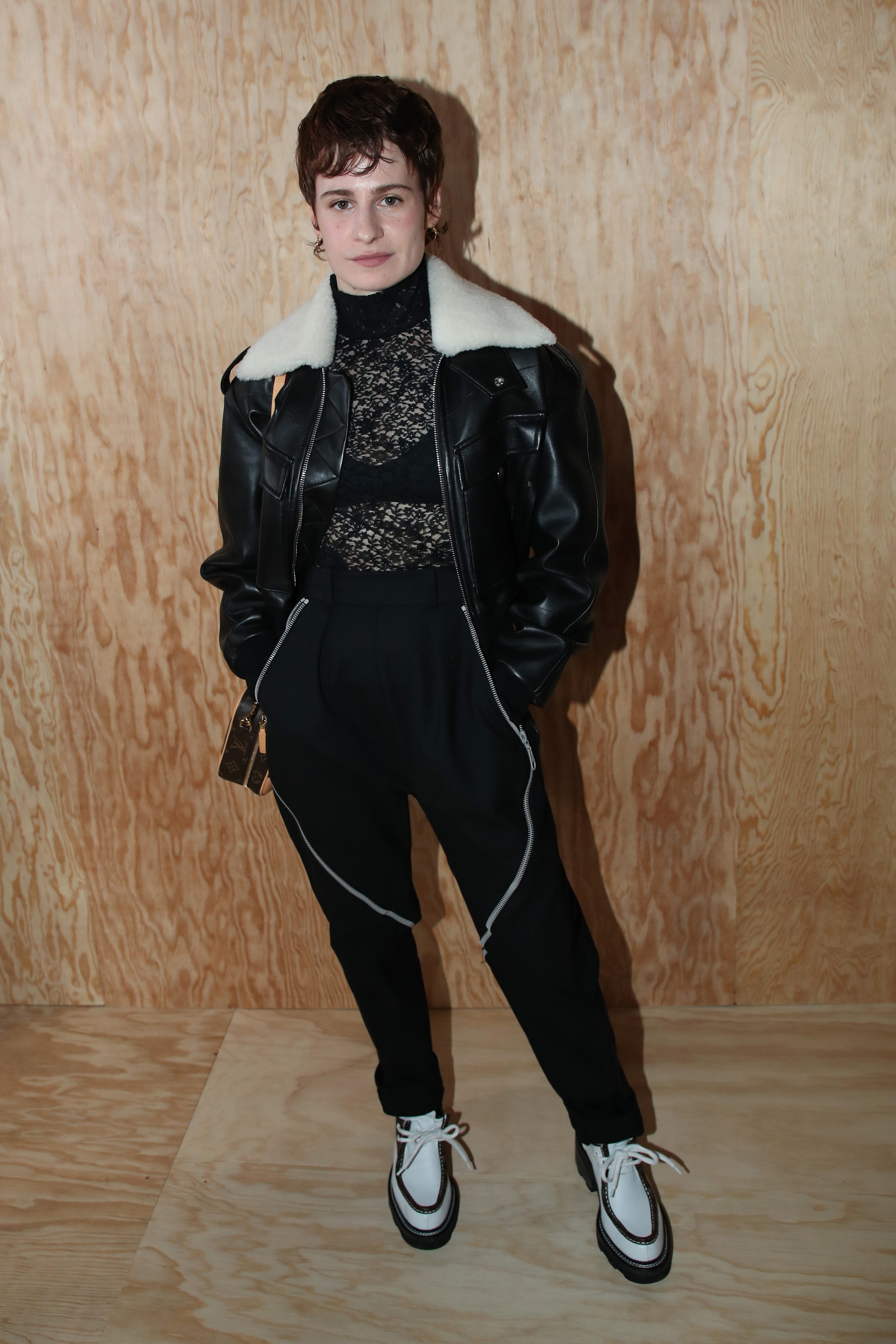 PARIS, FRANCE - OCTOBER 01: Singer of "Christine and the Queens" Eloise Letissier attends the Louis Vuitton Womenswear Spring/Summer 2020 show as part of Paris Fashion Week on October 01, 2019 in Paris, France. (Photo by Bertrand Rindoff Petroff/Getty Images)